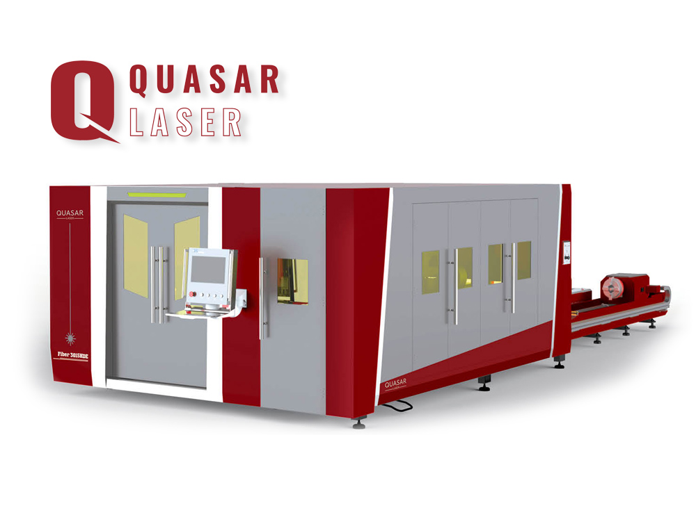 Quasar Laser F3015HBDE для резки металла и труб